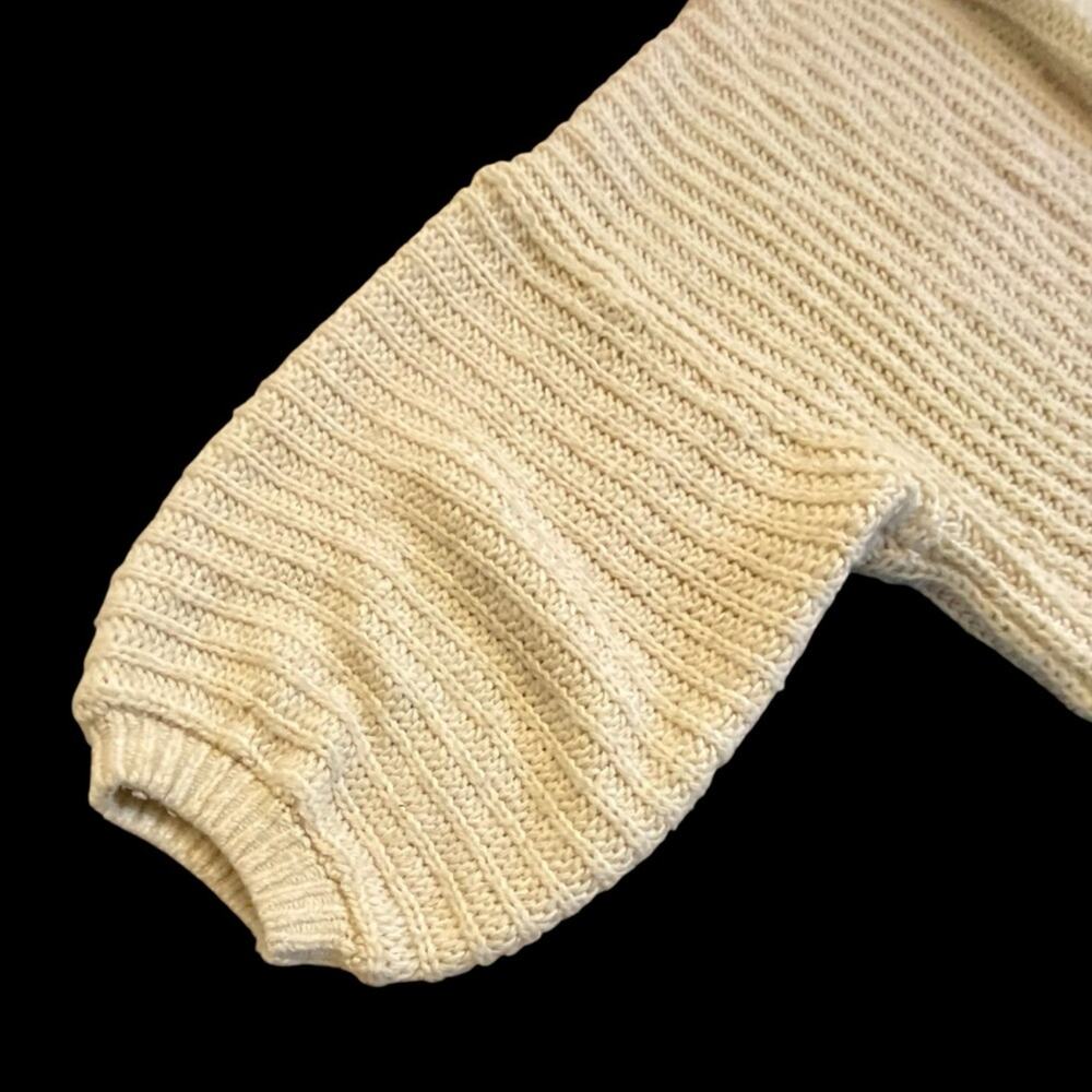 Urban Outfitters Cream Knit Shawl Cardigan - Picture 5 of 5